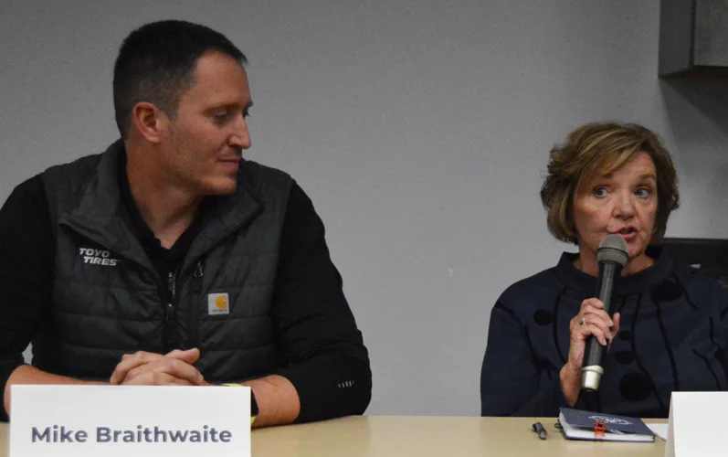 School board candidates state positions at forum